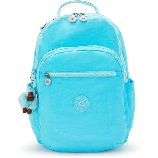 Mochila Kipling Seoul Galaxy Turq