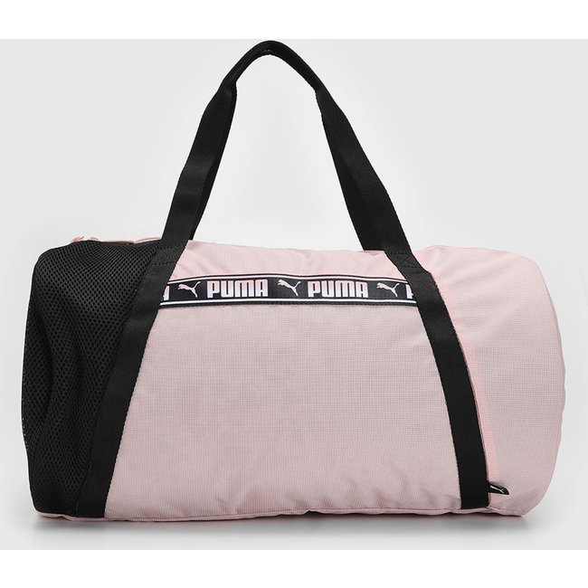Bolsa Tiracolo Puma At Ess Barrel Bag Rosa