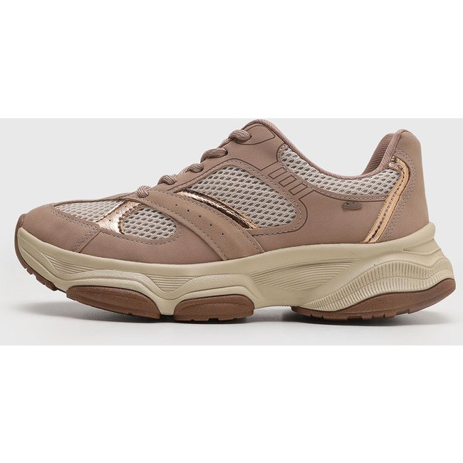 Tênis Dad Sneaker Chunky Dakota Recortes Nude