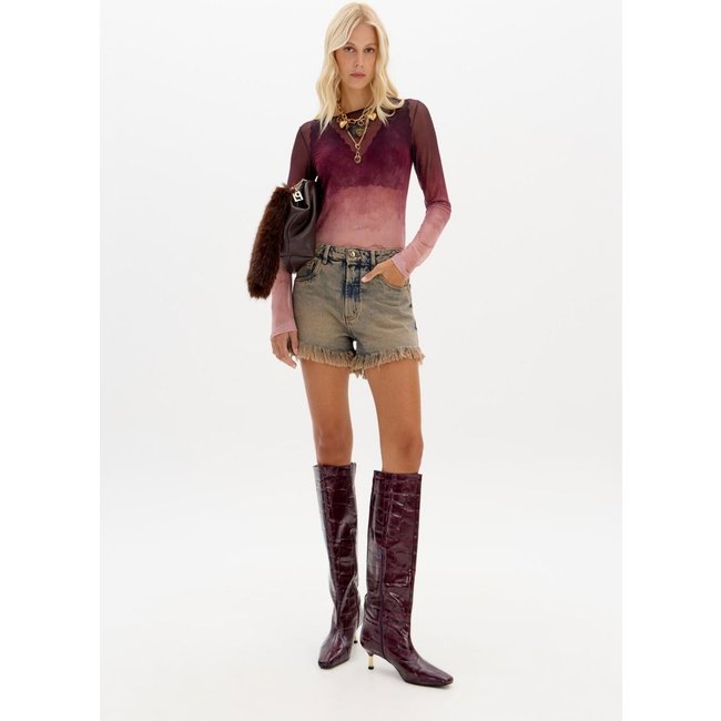 Short Jeans Comfort Com Bolsos Lança Perfume