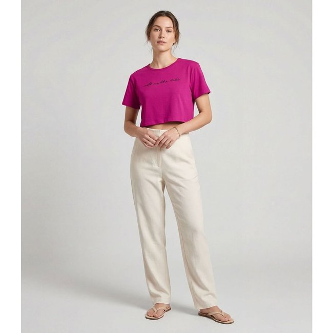Blusa Feminina em Molecotton Viscose Infinita Cor Rosa