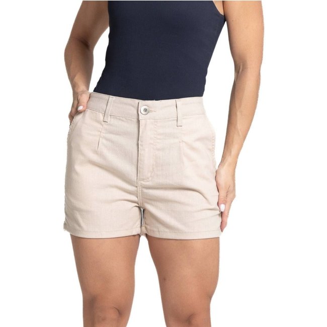 Shorts Linho Sawary - 281845 - Bege - Sawary