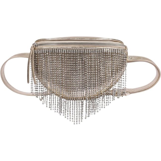 Pochete Schutz Com Detalhe Dourado