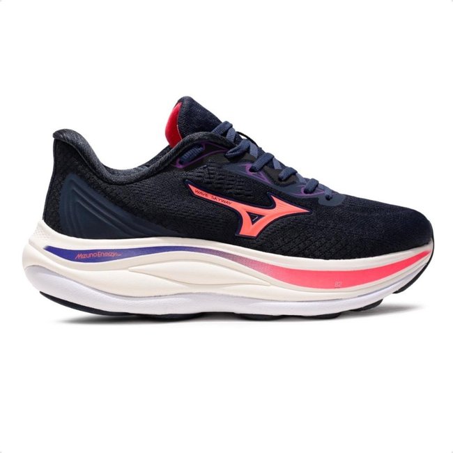 Tênis Mizuno Wave Skyway Feminino Azul Marinho