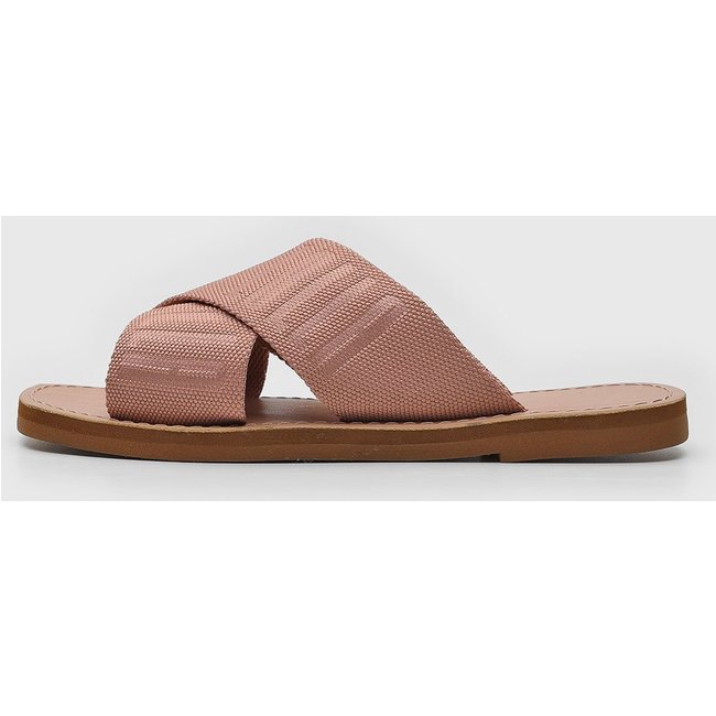 Rasteira Slide Santa Lolla Logo Rosa