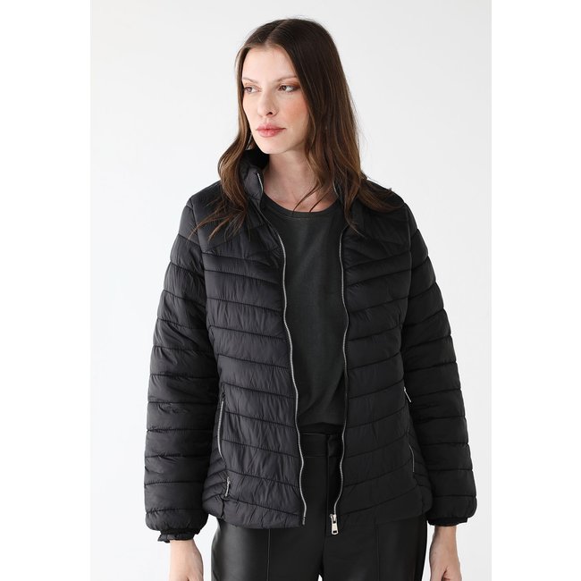Jaqueta Puffer Facinelli Preta