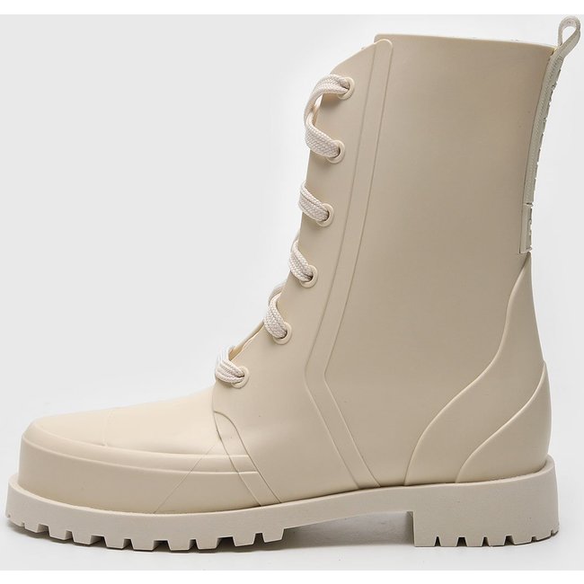 Bota Coturno Capodarte Lisa Off-White