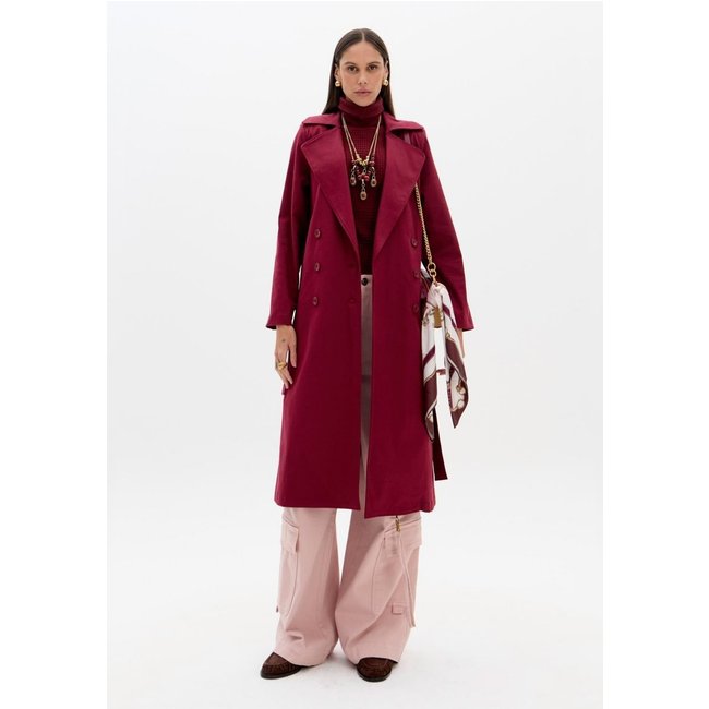 Trench Coat Com Faixa Lança Perfume