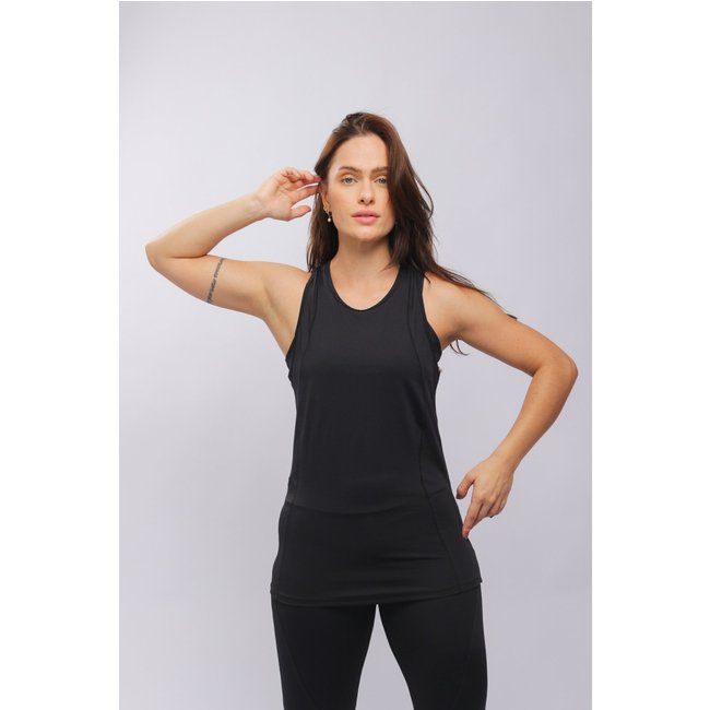 25006 - Regata Com Recortes Sport Preto - Duna Casual