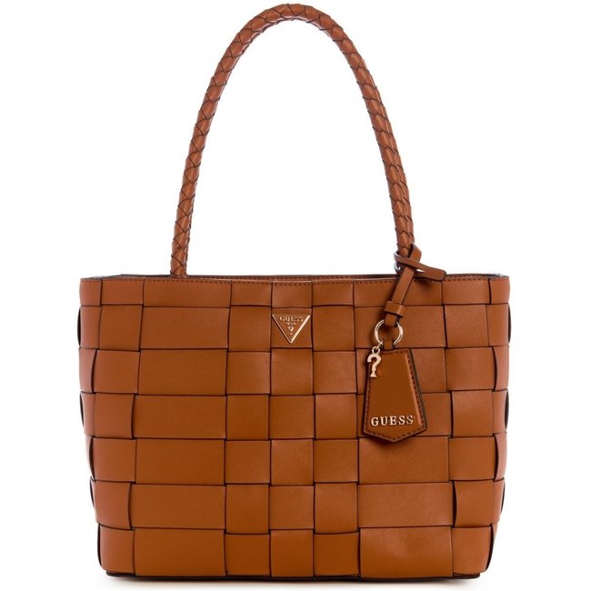 Bolsa Guess Tote Maylee Girlfriend Caramelo