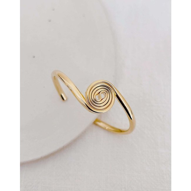 Bracelete Roll Banho Ouro