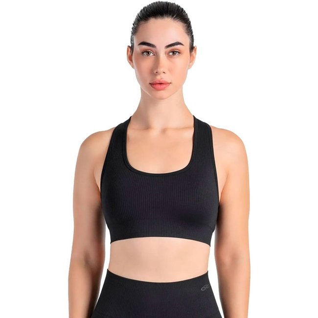 Top Feminino Olympikus Knit Minimal Preto