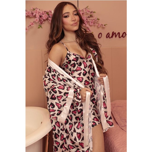 Robe Feminino Longo Chifon Planet Girls Branco