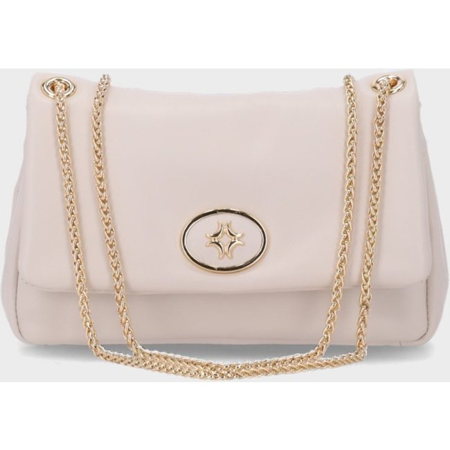 Bolsa Satchel Pequena Luz da Lua - 2000693 Luz Da Lua Bege