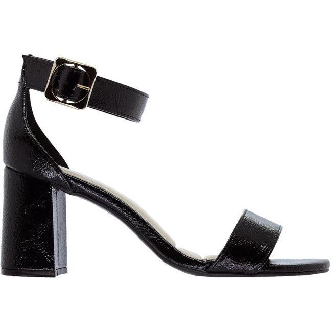 Sandália Salto Médio cê T6059-500 Preto