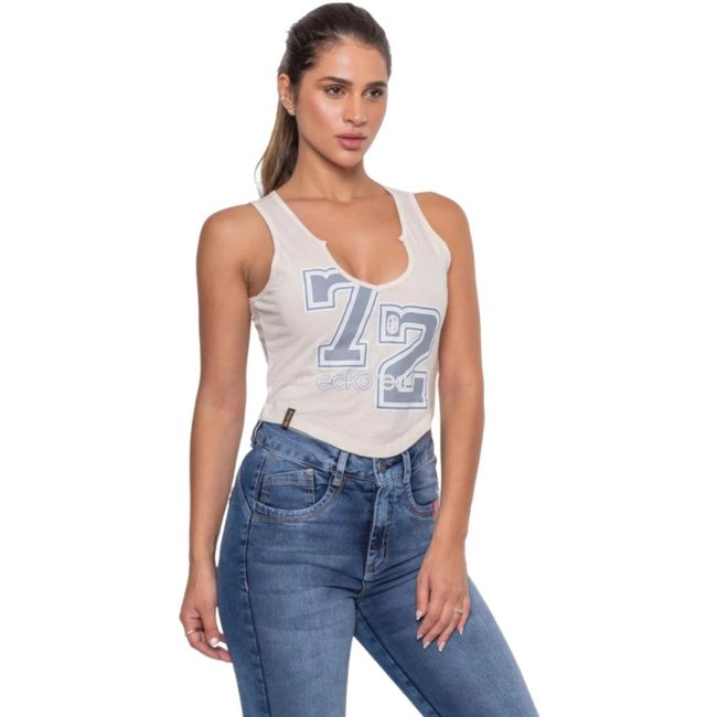Top Ecko Feminino Line Off White
