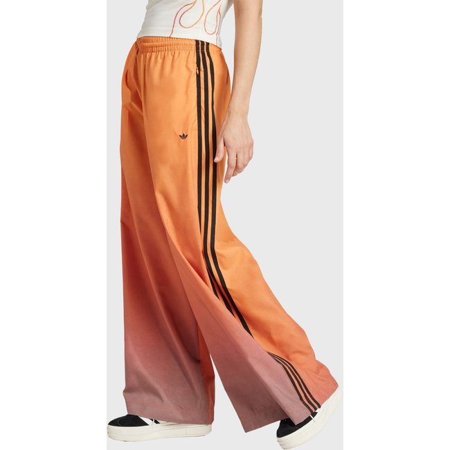 Calça Adidas Originals Oversized Gradient Firebird Laranja