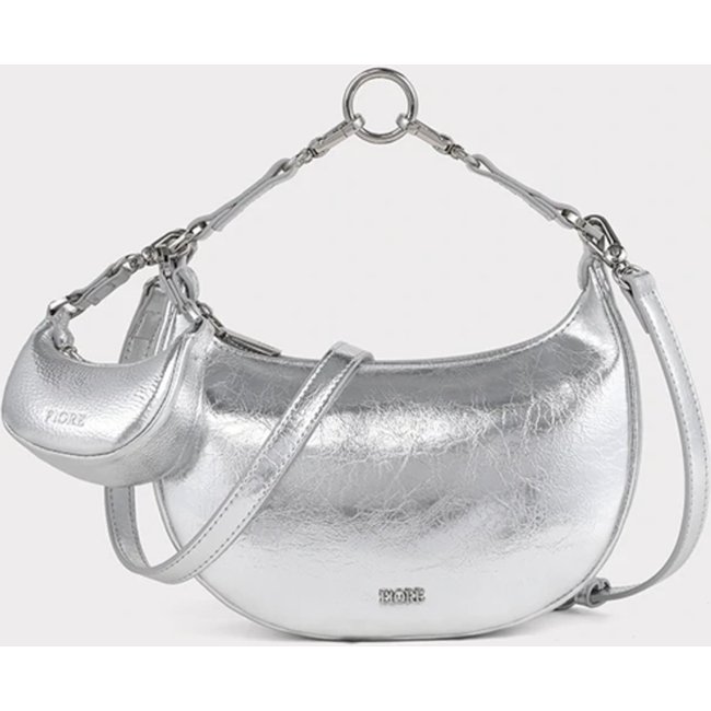 Bolsa Angelina Fiore Milano Prata