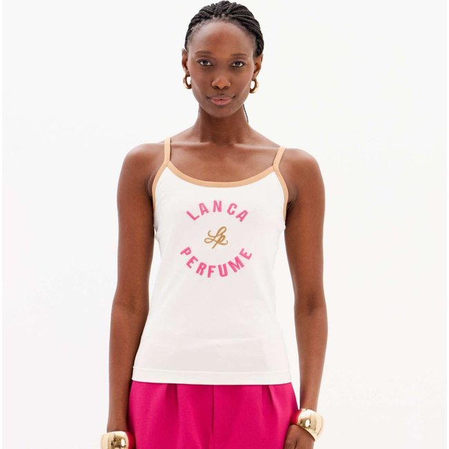 Blusa Lança Perfume Alça Name In25 Off White Feminino