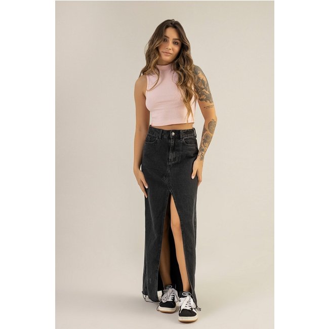 Cropped Gola Alta para Adultos The Philippines Rosa