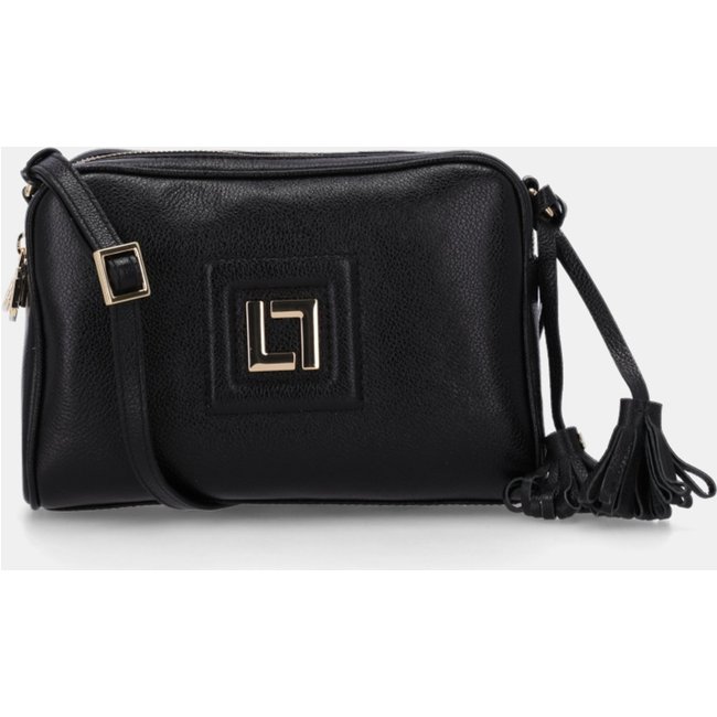 Bolsa Média Couro Luz Da Lua 10005324 Luz Da Lua Preto