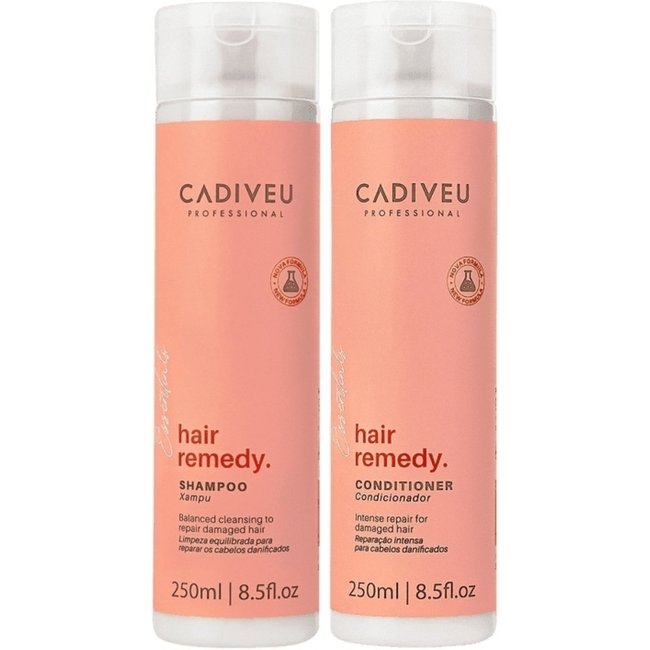 Kit Cadiveu Professional Hair Remedy Shampoo Condicionador (2 produtos)