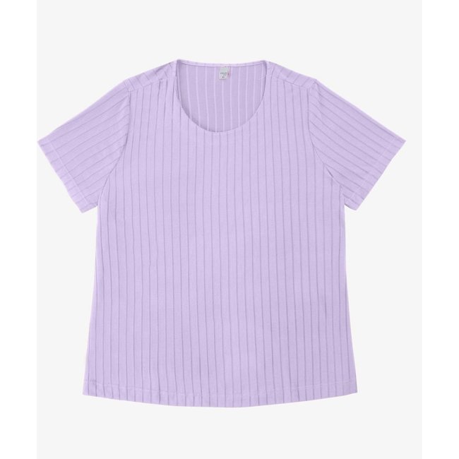 Blusa Malha Delicate Plus Infinita Cor Roxo