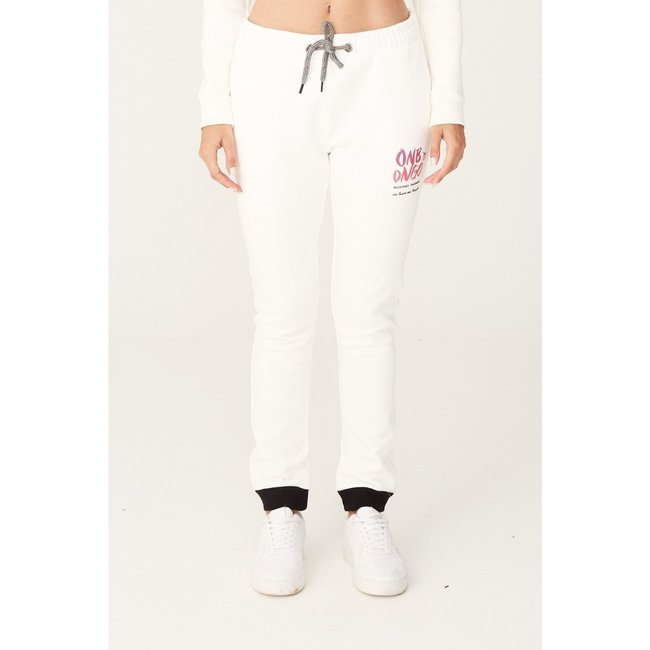 Calça Onbongo Feminino Moletom Off White