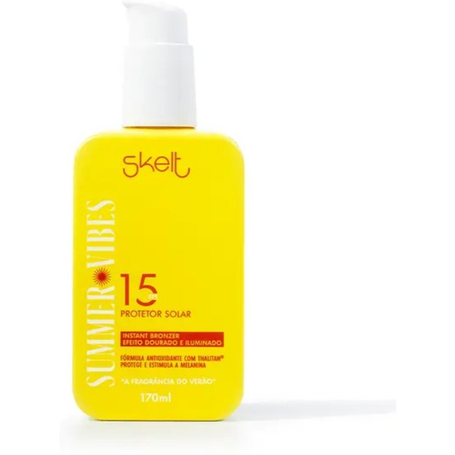 Skelt Protetor Solar Summer Vibes Instant Bronzer 170ml FPS 15
