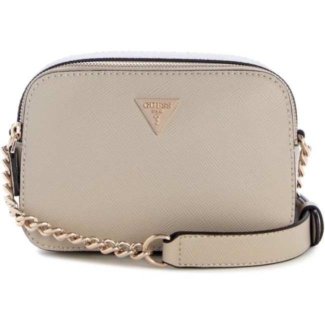Bolsa Guess Noelle ll Camera Crossbody Cinza