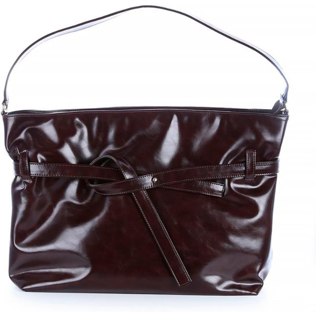 Bolsa Média Jasmine Marrom Marrom