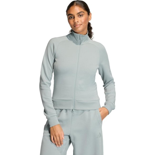 Jaqueta Soft Lux Slim adidas Sportswear Verde