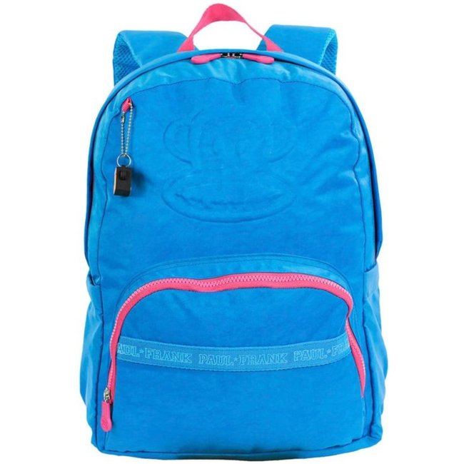 Infantil - Mochila Grande Paul Frank Classics Azul - Aquamarine Azul