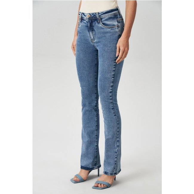 Calça Jeans Boot Cut Feminina Acostamento