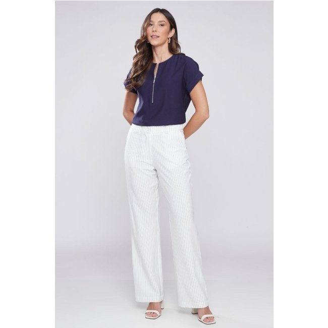 Calça Rubinella Reta Off White