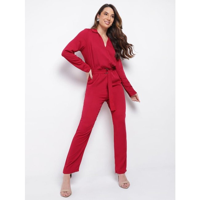 Macacão Feminino VERMELHO