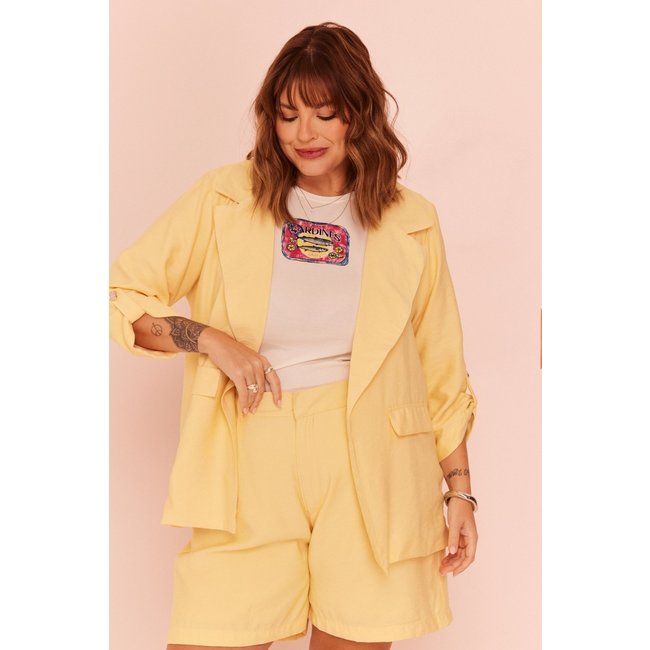 Blazer In Love Julia Amarelo