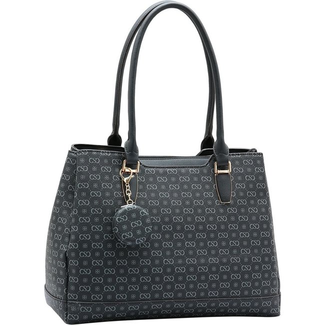 Bolsa Feminina Chenson Monograma Elegance 3485405 Preto