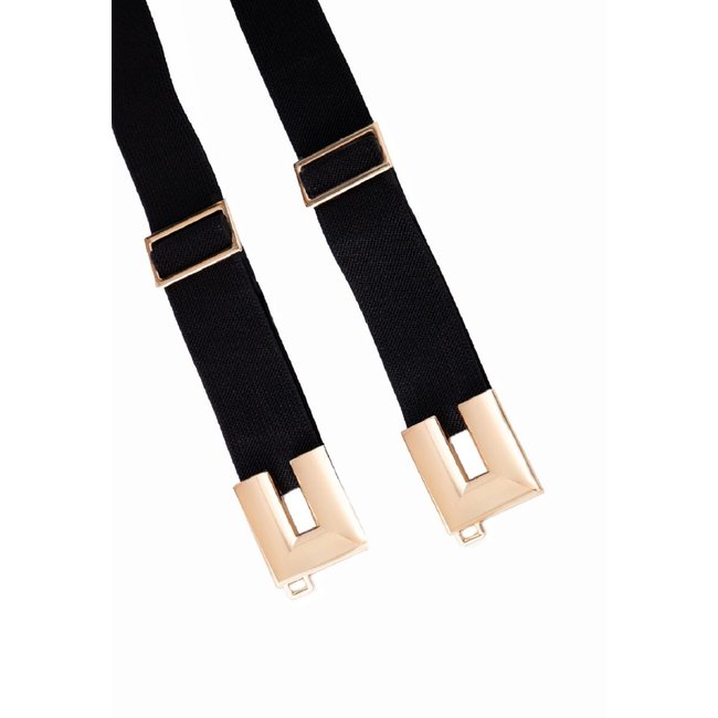 Cinto Cabanafree COM ELASTICO REGULAGEM PRETO FIVELA EM FORMA DE U