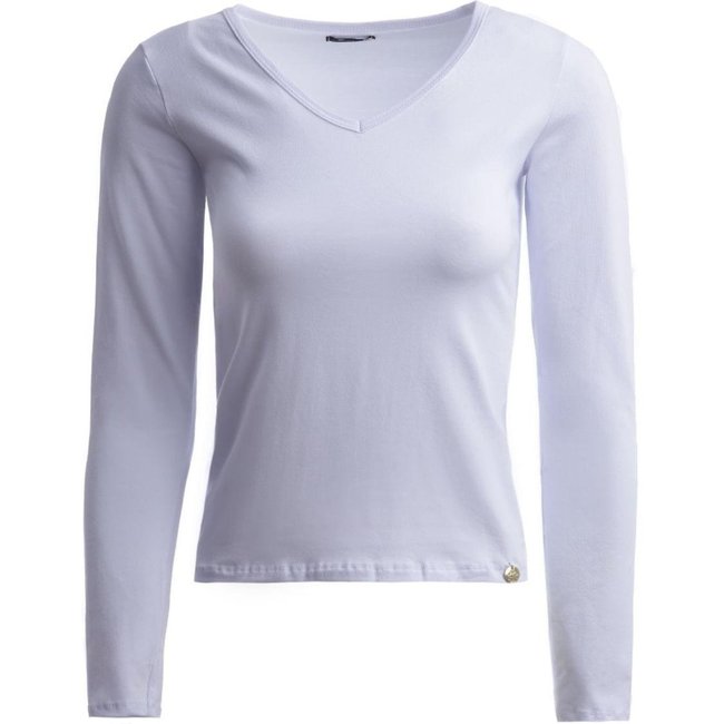 Blusa Manga Longa Autentique Feminina Branco