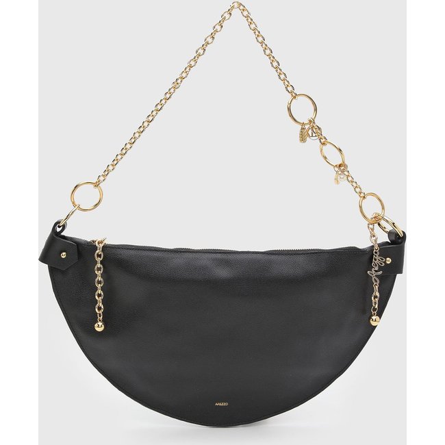 Bolsa Feminina Arezzo Alça Corrente Preta