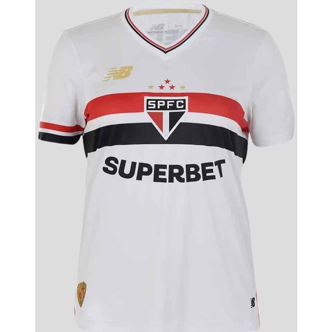 Camisa New Balance São Paulo I 2025 Feminina