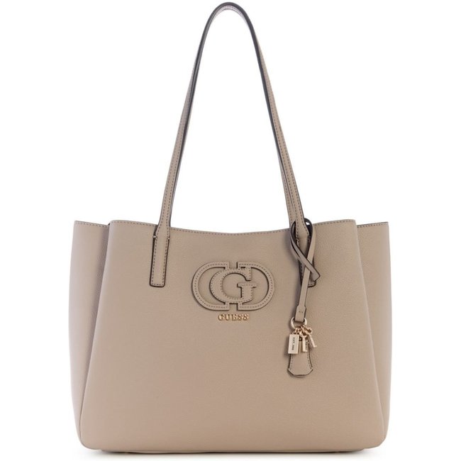 Bolsa Guess Isola Multi Comp Tote Bege