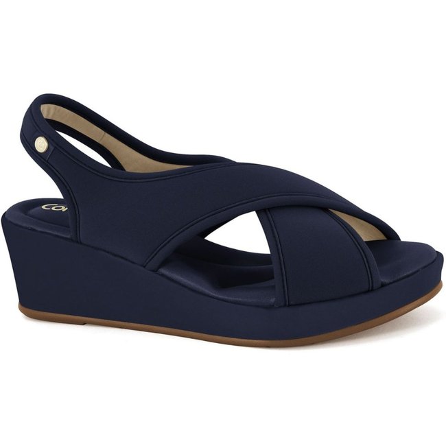 Sandália Feminina Anabela Marinho Leve Comfortflex 2553407-5