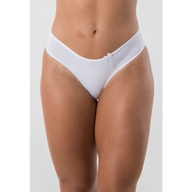 Calcinha Fio Diluxo Tanga Branca
