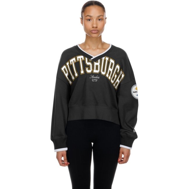 Moletom New Era Especial Pittsburgh Steelers Preto