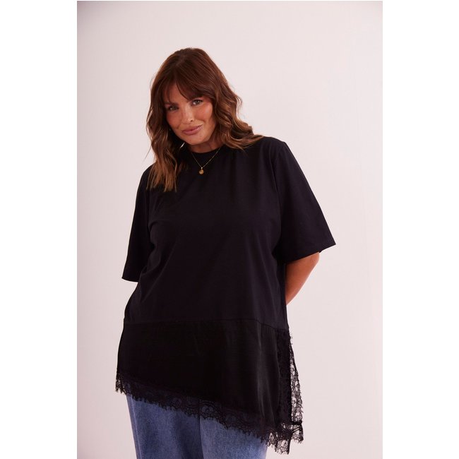 T-Shirt In Love Over Mia Preto