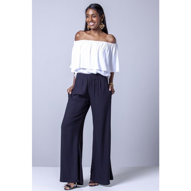 Calça Pantalona Amazonia Vital Preto