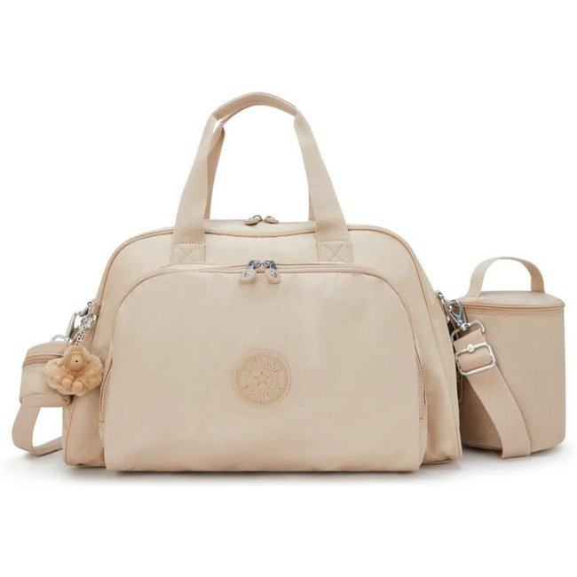Bolsa Kipling Camama Sparkled Beige