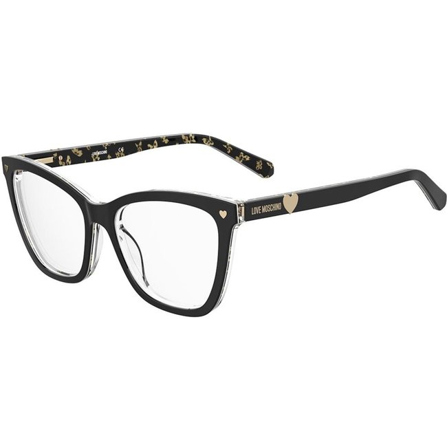 Armação de Óculos Moschino Love - Mol593 7RM - Preto 54